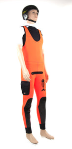 Long John + veste à cagoule Guide orange homme