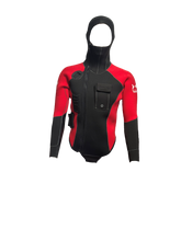 Load image into Gallery viewer, Long John + Hooded Jacket Guide Red Men